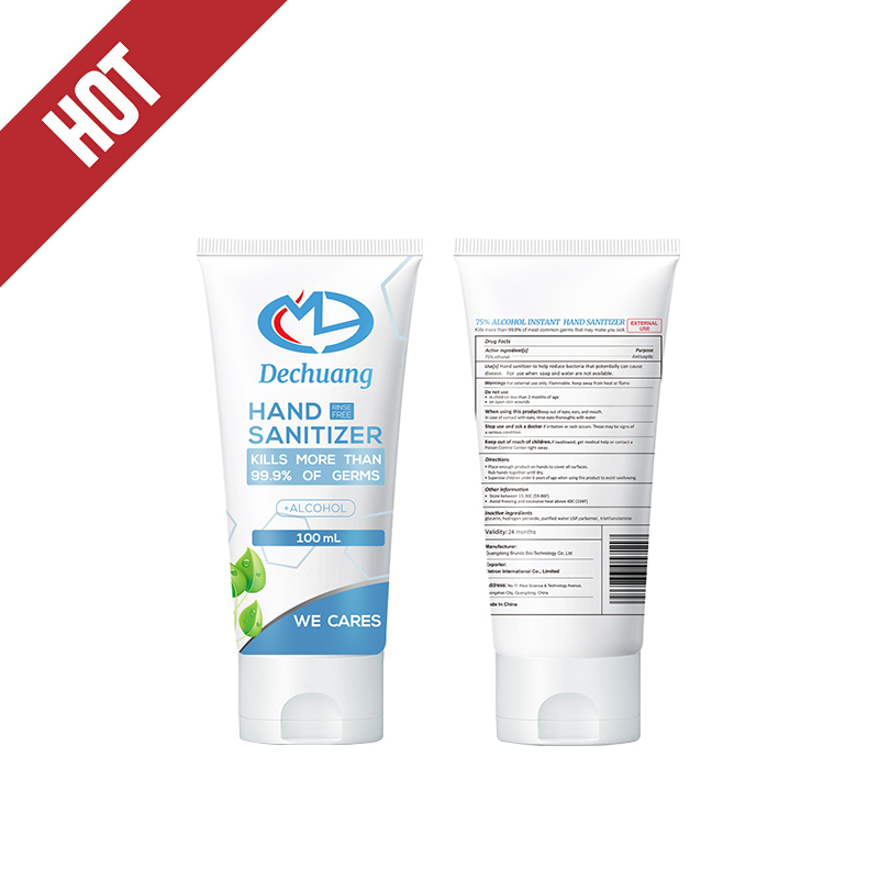 100ml 75% alcohol, solución rápida para lavarse las manos, gel
