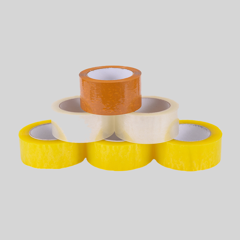 Bopp packaging seal cinta transparente amarilla de alta viscosidad