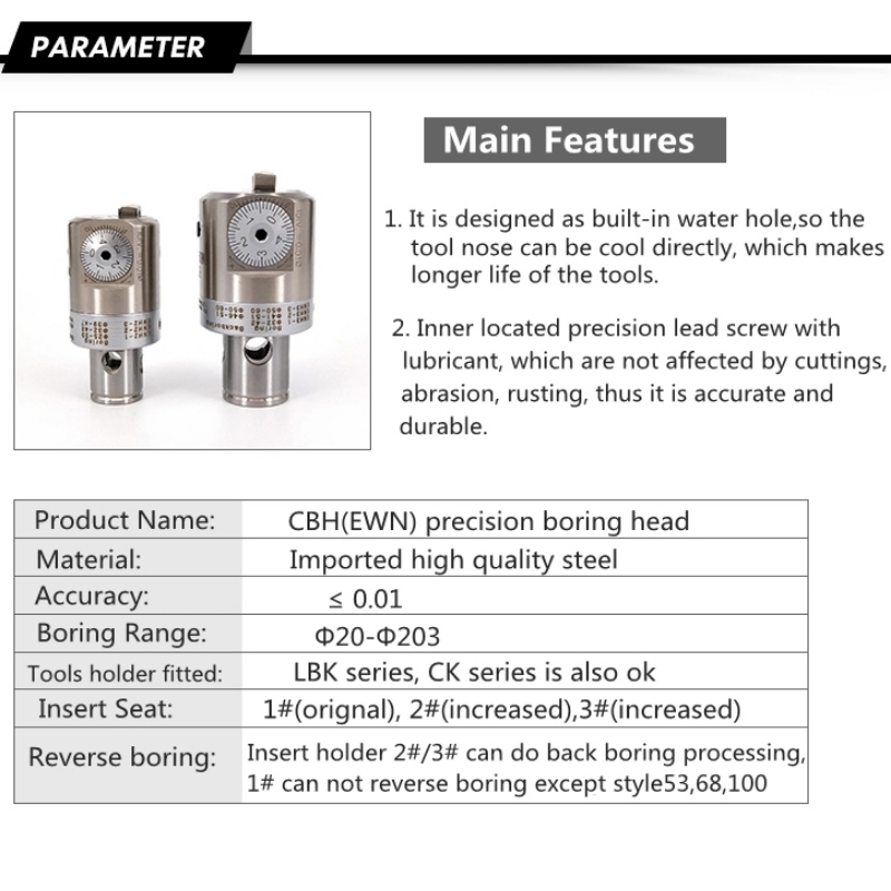 Serie de mandrinado fino: CK1 (EWN20-36CKB1) 20-203mm máquina de fresado de mandrinado de cilindro herramienta de mandrinado de cilindro de mandrinado de cilindro 1 comprador