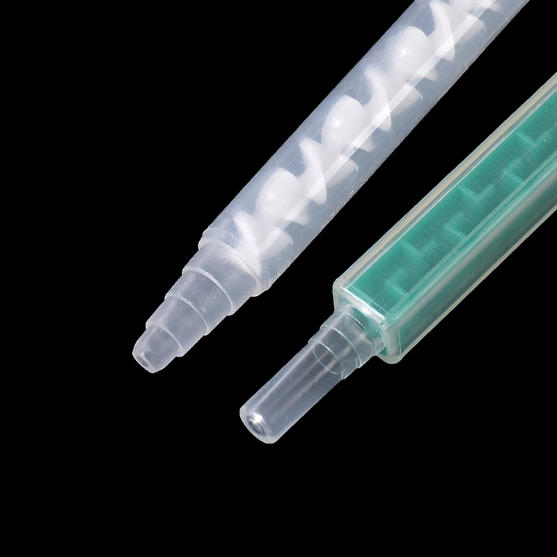 Mezclador estático de resina ma6 - 16 (Verde), ma3.0 - 17s, toberas híbridas con tubos de mezcla de material de pop cuadrado con dos componentes de resina epoxídica