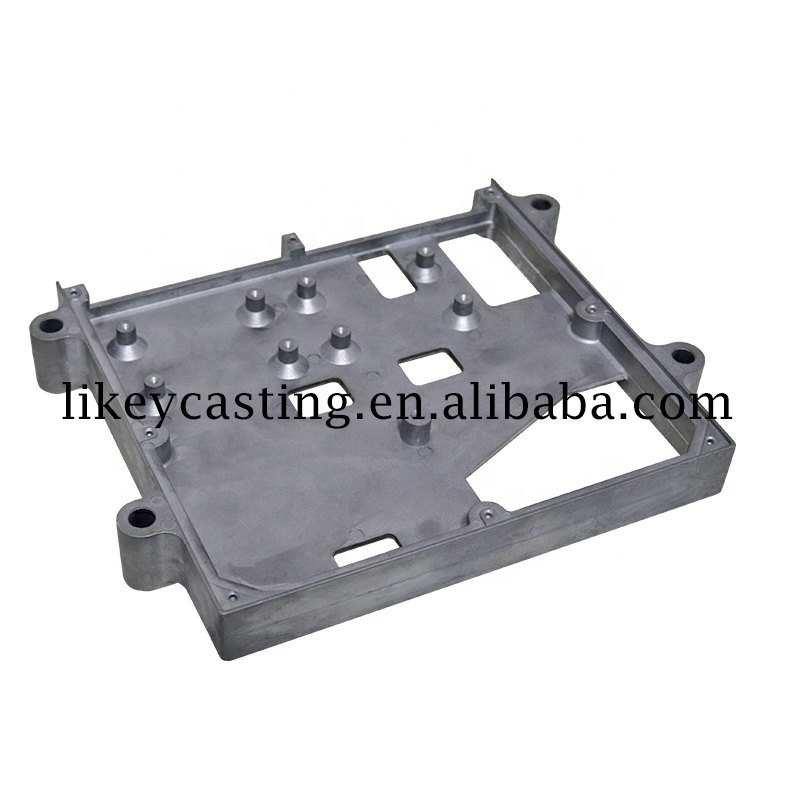 OEM de fábrica Fabricación de metal fuerte Aluminio Fundición a presión 3C Productos eléctricos Tablero de pedestal