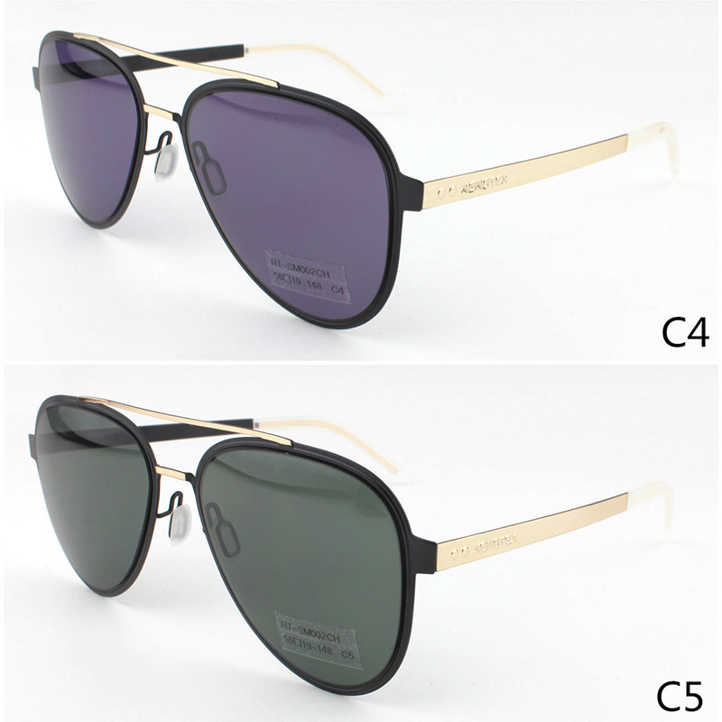 RT-SM002YY 56-19-148 Material de las gafas de sol: Metal y lentes polarizadas / de nylon