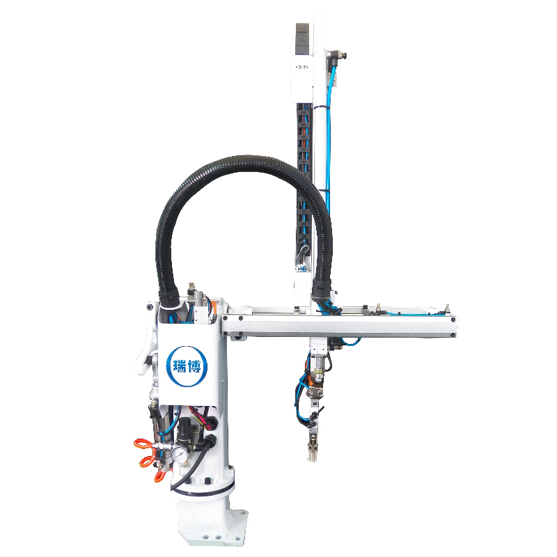 Selección de robot industrial de brazo oscilante y automatización de ubicación 50-200 T manipulador de máquina de moldeo por inyección