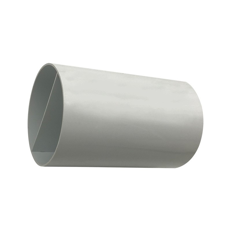 tubo de conducto de perfiles de plástico de pvc personalizado para sistema de ventilación