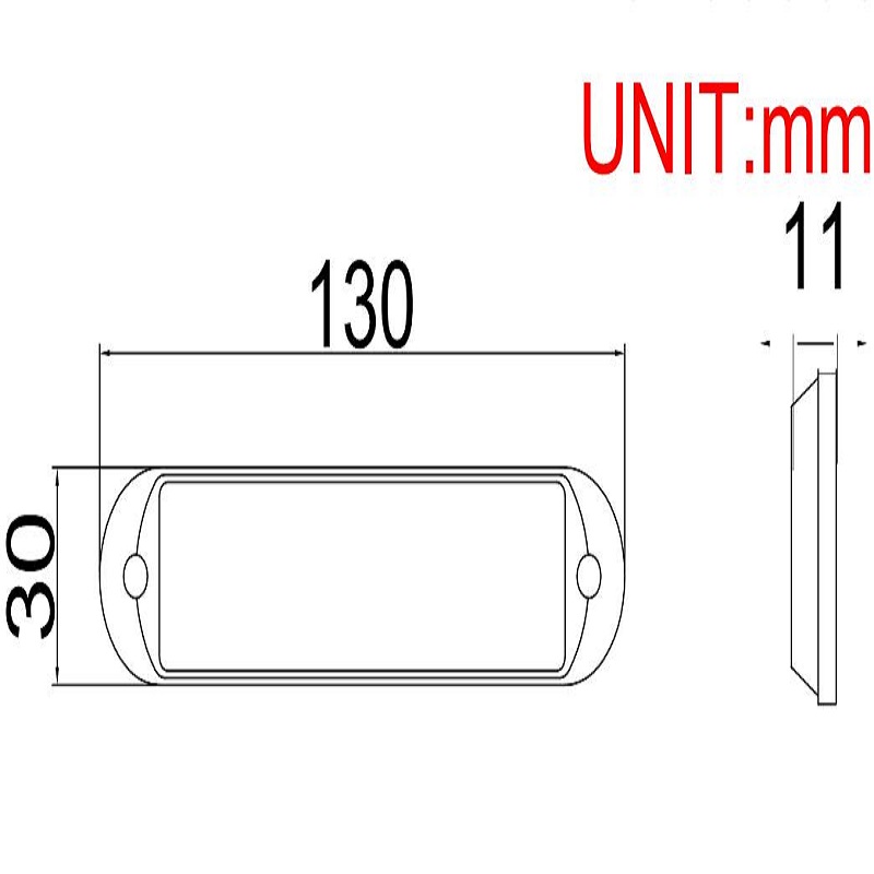 Led18w. Luces de advertencia.