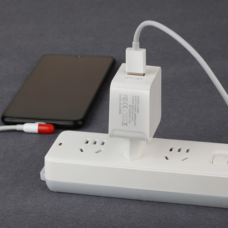 OEM adaptador de paredes ultrarrápidas 3,0 - 18 W PD cargador USB portátil USB