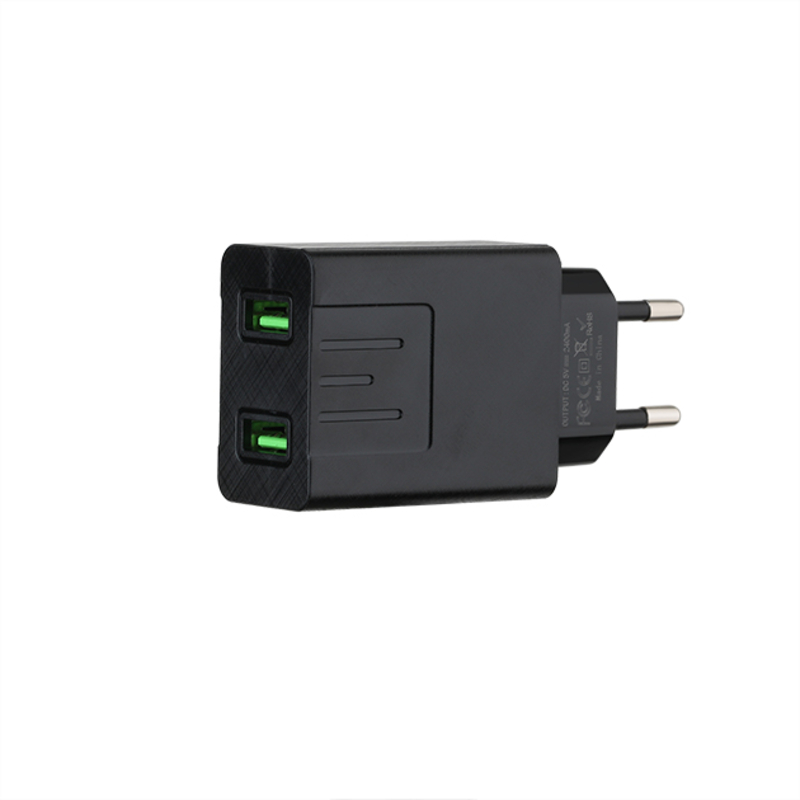 Teléfono móvil Cargador rápido Adaptador universal 2 puertos USB Universal cargador de viaje múltiple cargador portátil OEM de fábrica