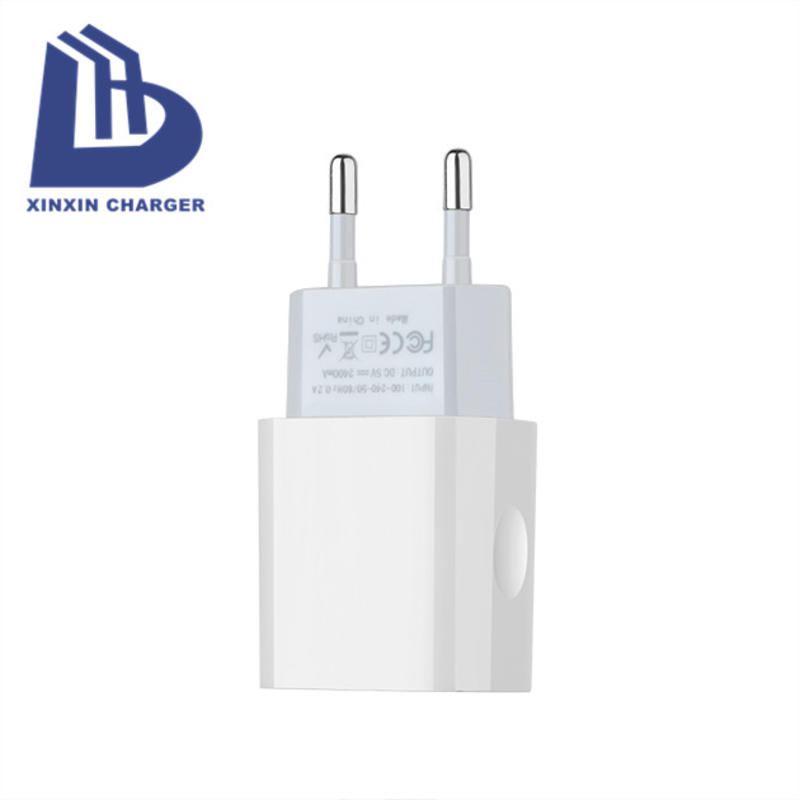 Cargador de pared USB portátil UE / EE. UU. De doble puerto Cargadores USB de puerto múltiple OEM / ODM