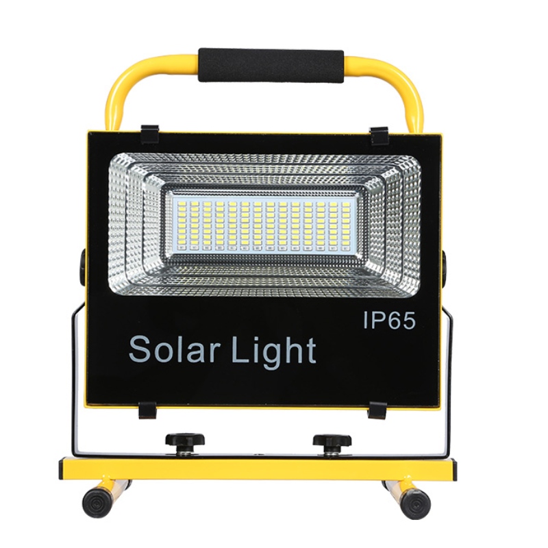 Lámpara solar LED de aluminio resistente al agua ip65 portátil SMd 50w 100W