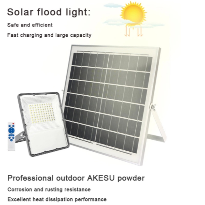 Ip65 20w 30w 50w 100W 200w LED solar panal lights, with Removing the controller