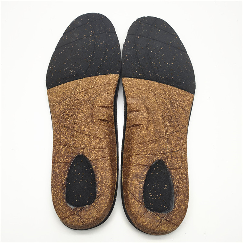 Función personalizada protección contra resbaladizos térmicos y amortiguadores de pies cuidado corcho