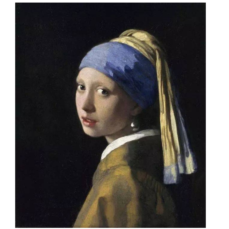 Cuadro de Johannes Vermeer, invitación que incluye un sobre blanco.Diseño personalizado