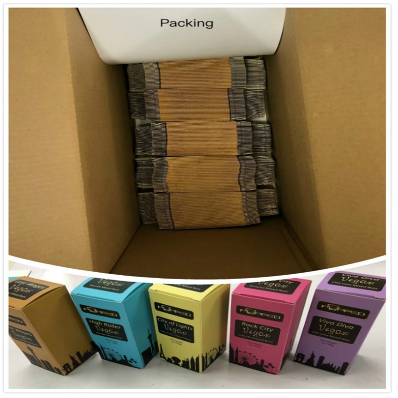 Cajas de cartón personalizadas.