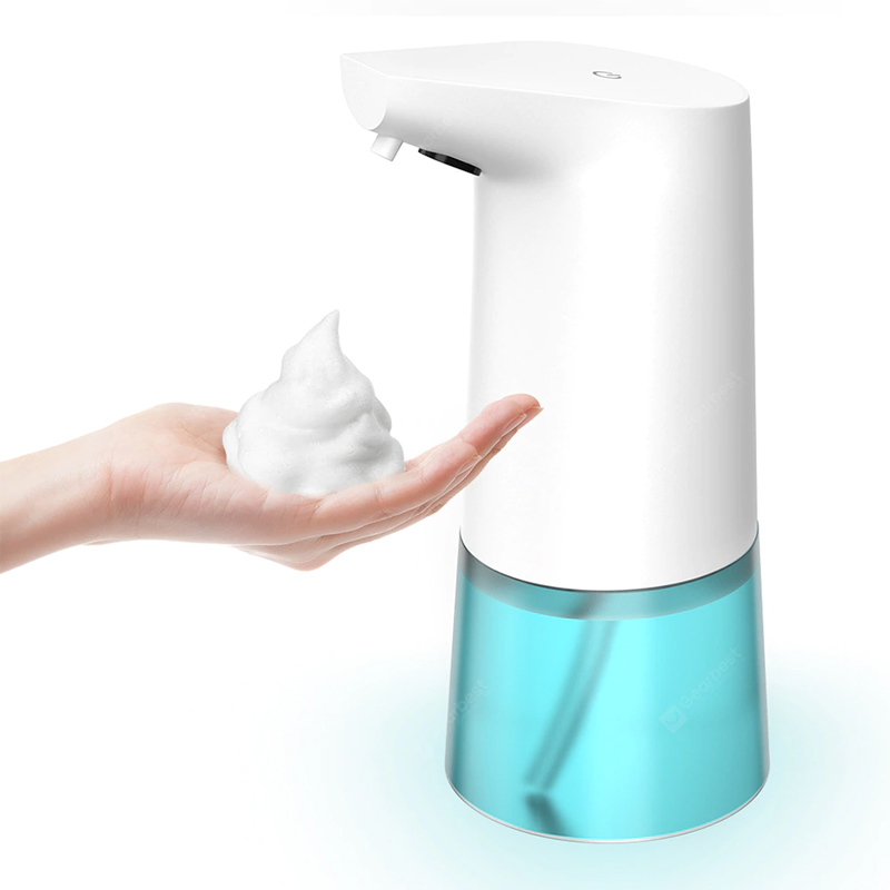 AD-1807 Dispensador de jabón de espuma de inducción automático Dispensador de lavado de espuma 350ml - Blanco