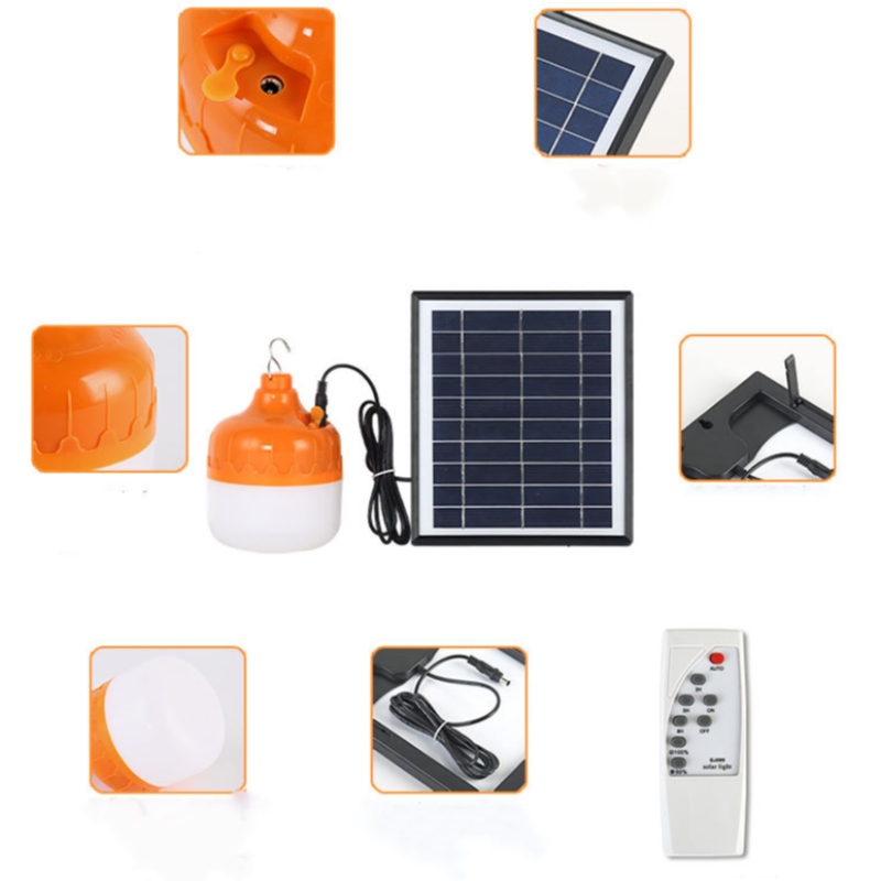 30w 50w Luz LED solar portátil al aire libre