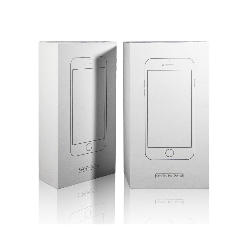 Embalaje personalizado de cajas de regalo con tapa y base para teléfono