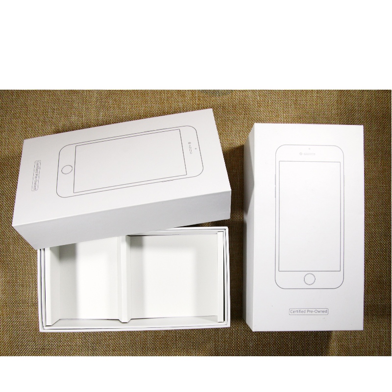 Embalaje personalizado de cajas de regalo con tapa y base para teléfono