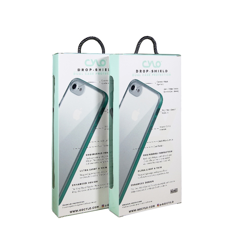 Cajas de empaquetado de la caja del teléfono de papel personalizado con blister