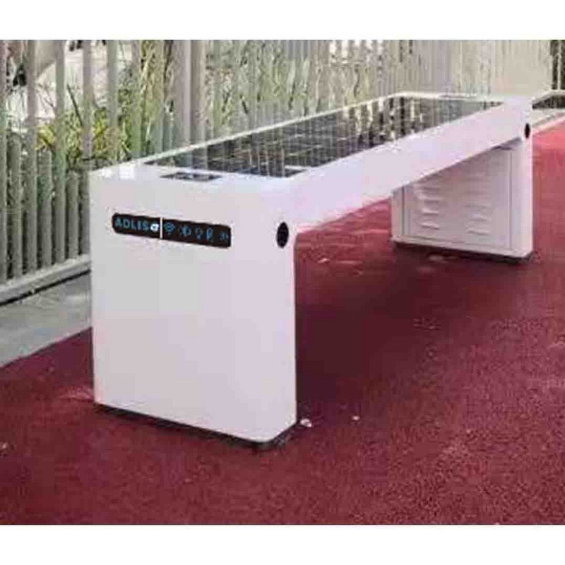 USB móvil cargador calle exterior muebles solar SMART Garden taburete