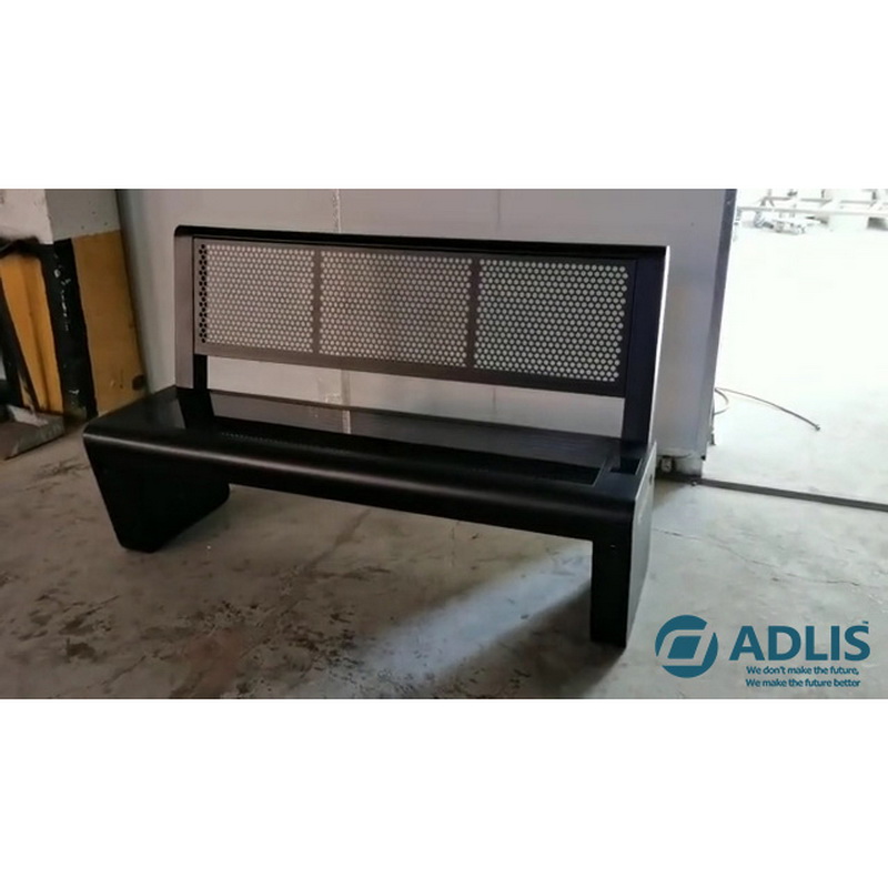 High Quality single Design Urban Street solar sofá SMART outdoor muebles