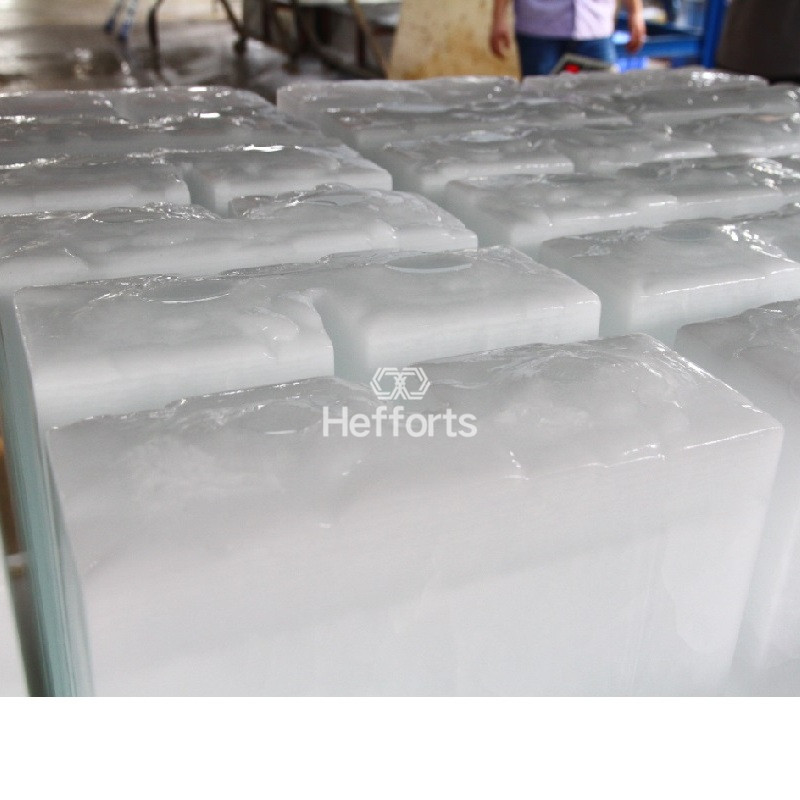 Máquina de fabricación de hielo de bloque de 20 toneladas duradera de limpieza regular con estándar ce