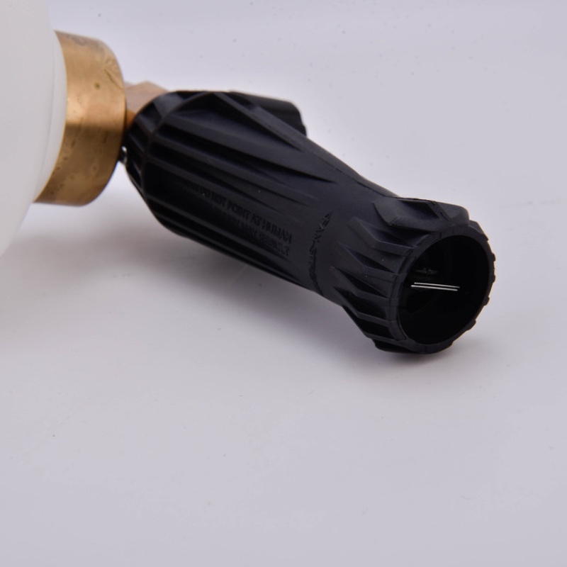 Lanza de espuma de nieve para lavadora de alta presión para lavadora de coches, rociador de cañón de espuma, conector rápido 1.5L