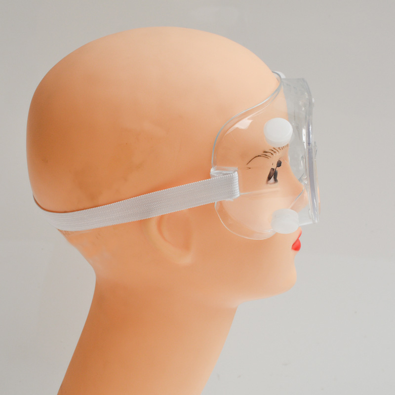 Gafas de seguridad para la cara de prevención de salpicaduras de aceite de plástico estándar general