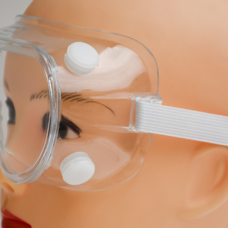Gafas de seguridad para la cara de prevención de salpicaduras de aceite de plástico estándar general