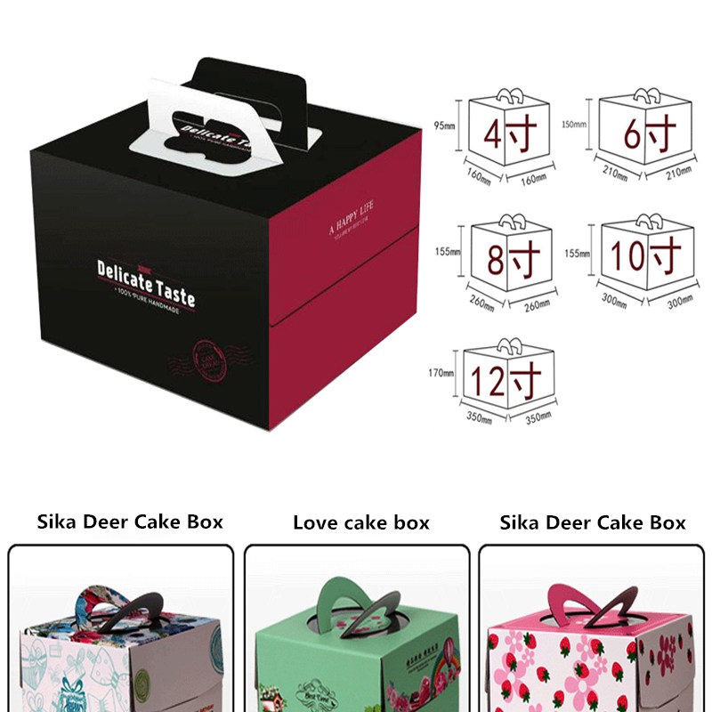 Personalización de caja de pastel