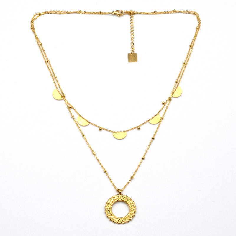 Collar brfbnk0012 Collier Collana coral