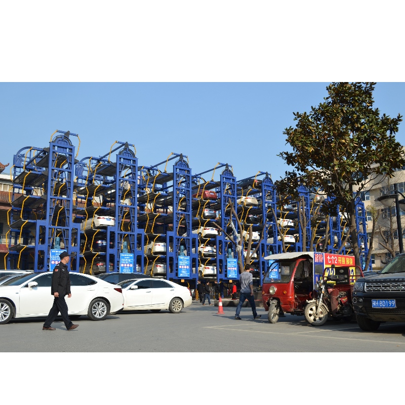 China Carousel smart parking equipment building exterior de circulación vertical fabricante de sistema de estacionamiento giratorio