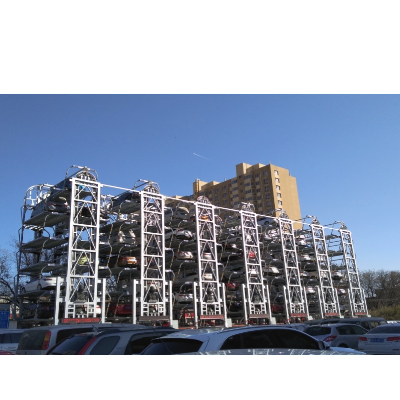 China Carousel smart parking equipment building exterior de circulación vertical fabricante de sistema de estacionamiento giratorio