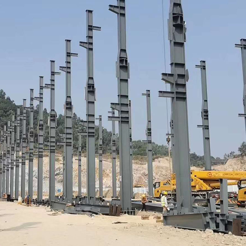 Estructuras de acero, edificios comerciales de oficinas, estructuras de acero, módulos de construcción prefabricados