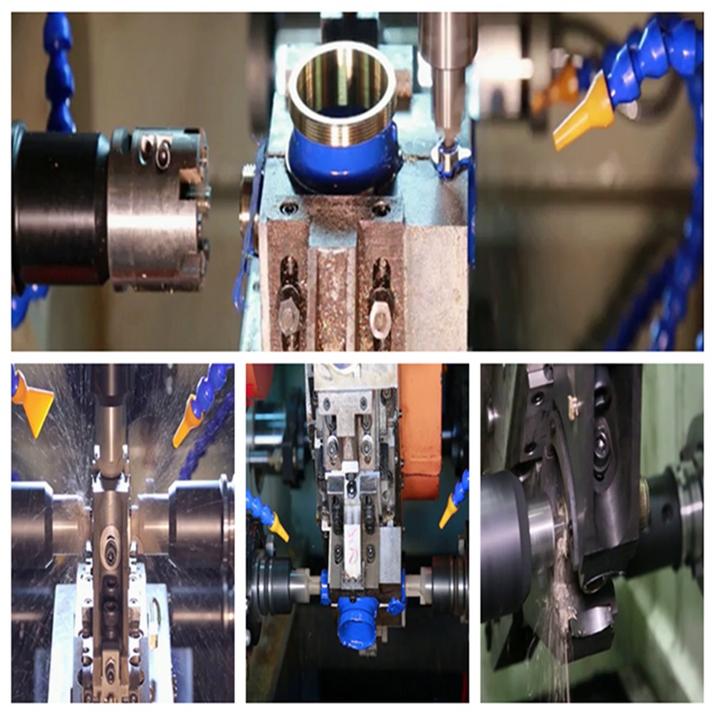 Máquinas de transferencia rotatoria CNC para válvulas de latón Máquina para fabricar válvulas de alta eficiencia y bajo ruido