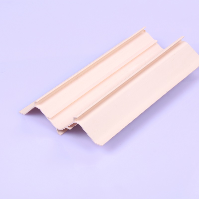 Perfil de paleta de panel de plástico de PVC personalizado para perfiles de separador de gotas