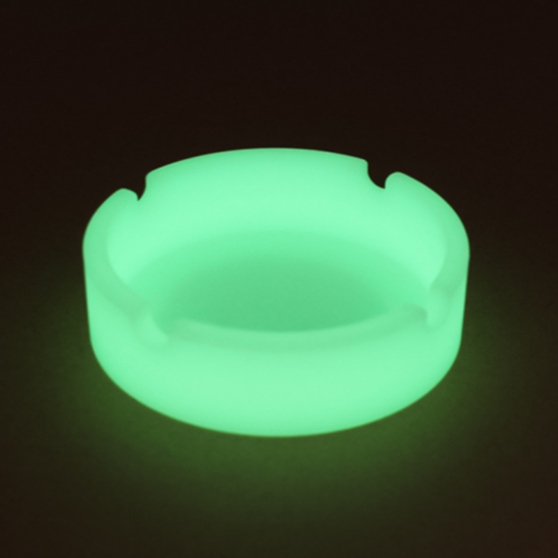 Cenicero redondo luminoso