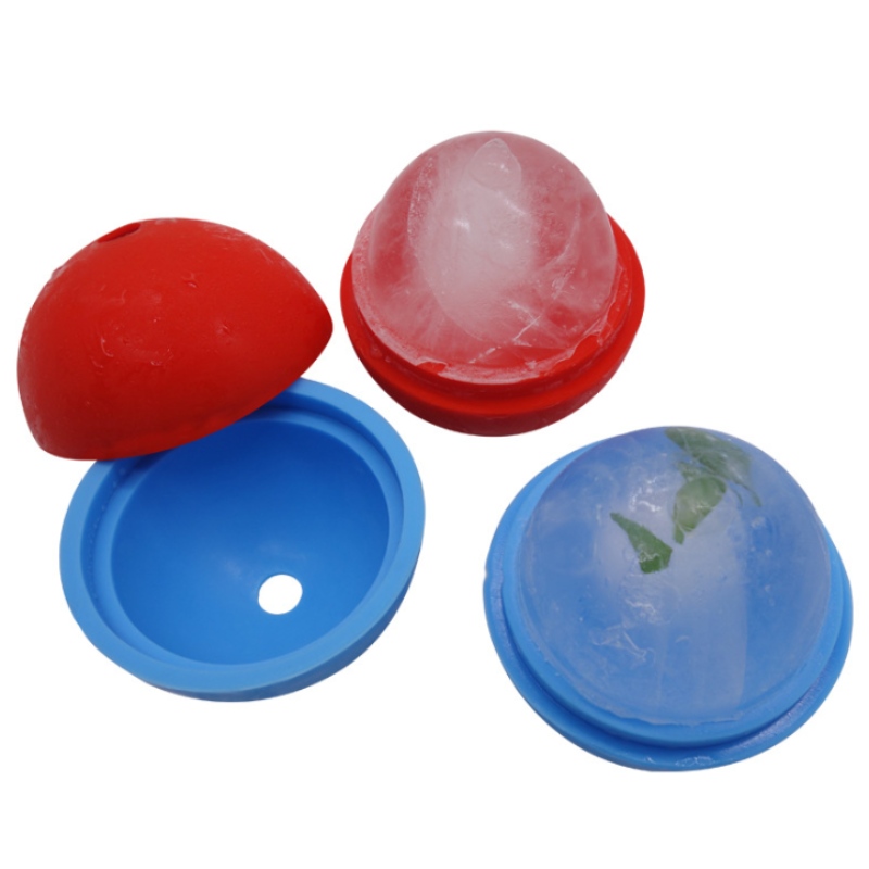 Molde de silicona para hockey sobre hielo de silicona para hockey sobre hielo, 6 cm, gran punto de hockey sobre hielo, molde redondo para hockey sobre hielo, molde para hacer hielo opcional de varios colores