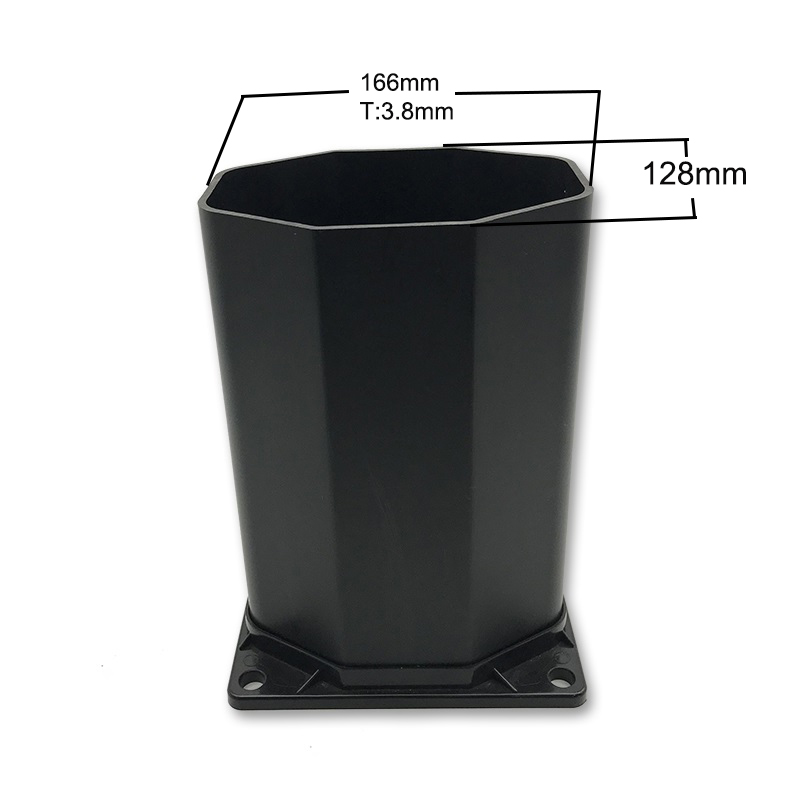 Aparatos de ducha de playa tubos de tubos de plástico PVC