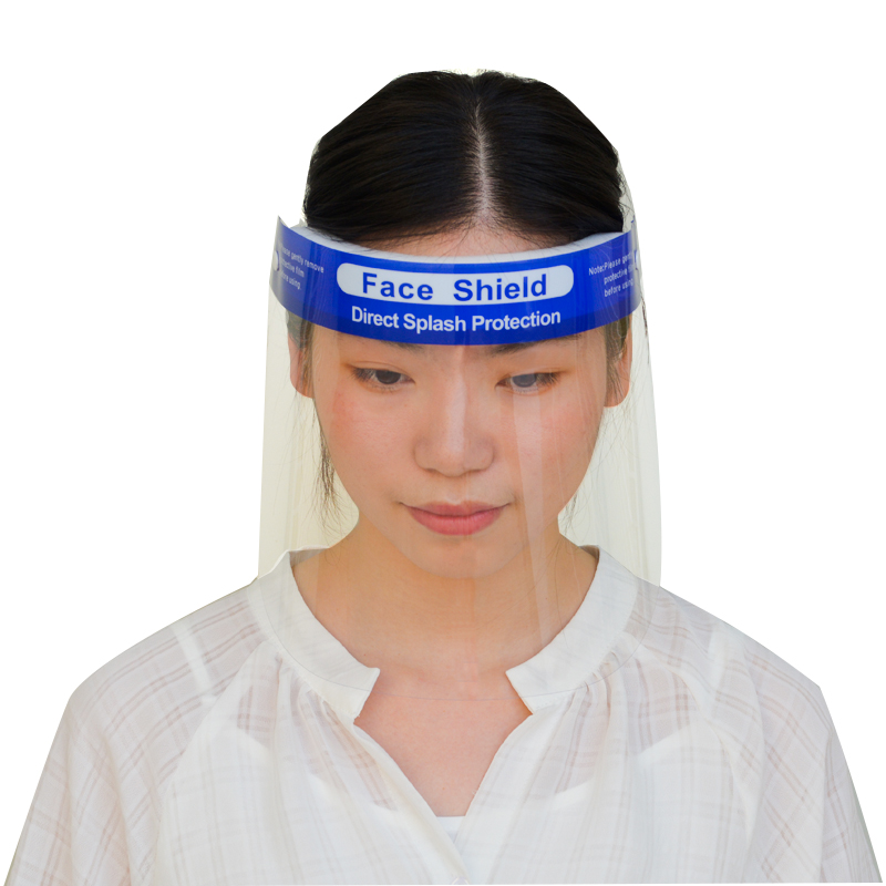 Protección facial antiniebla personalizada desechable de seguridad dental, protección facial, impresión con esponja