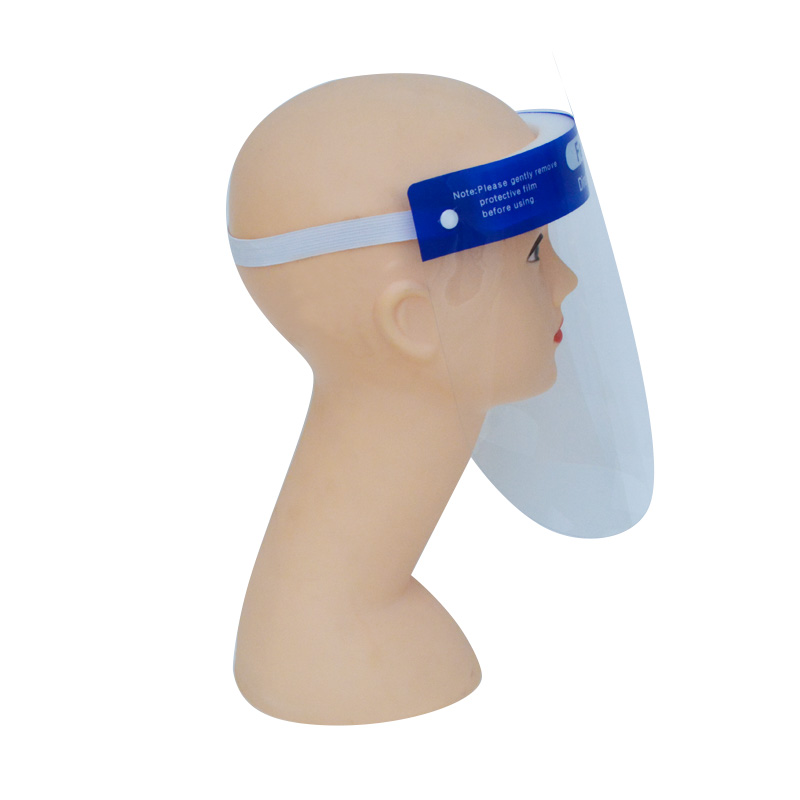 Protector anti salpicaduras Visera de seguridad de plástico transparente facial Pantalla facial