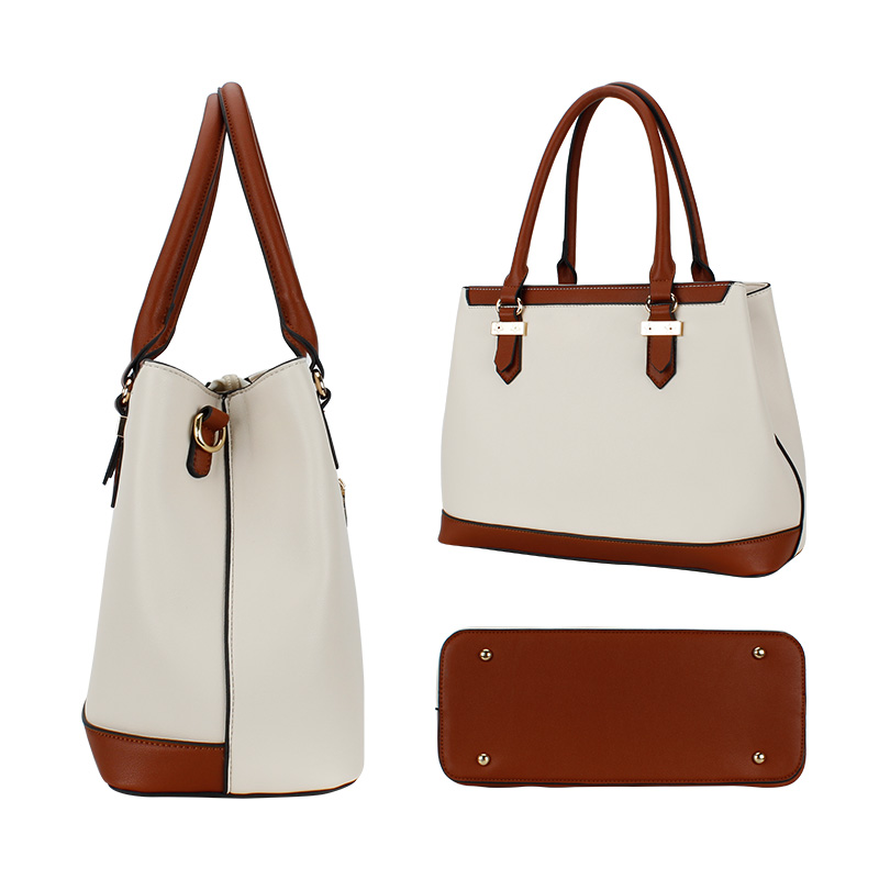 Casual Office Ladies Handbags Color Collision Style Bolsos de mujer-HZLSHB039