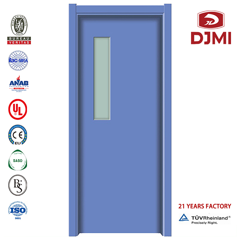 Nuevos entornos Mobiliario y equipo de hospital Puerta de madera Hpl de sala Equipo de hospital chino Compañía de sala Bs Foshan Puerta de fábrica Puerta de alta calidad para incendios de hospital Stanley Icu Puertas