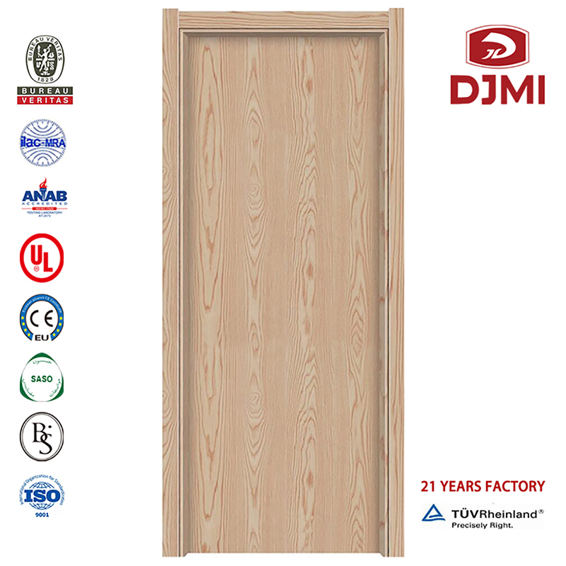 Fabricante personalizado de la sala de operaciones de 6 paneles Puerta de madera impermeable Nueva configuración Diseño simple Madera del fabricante del hospital Puerta interior Hpl Fábrica china Interior de madera Puerta doble del ho...