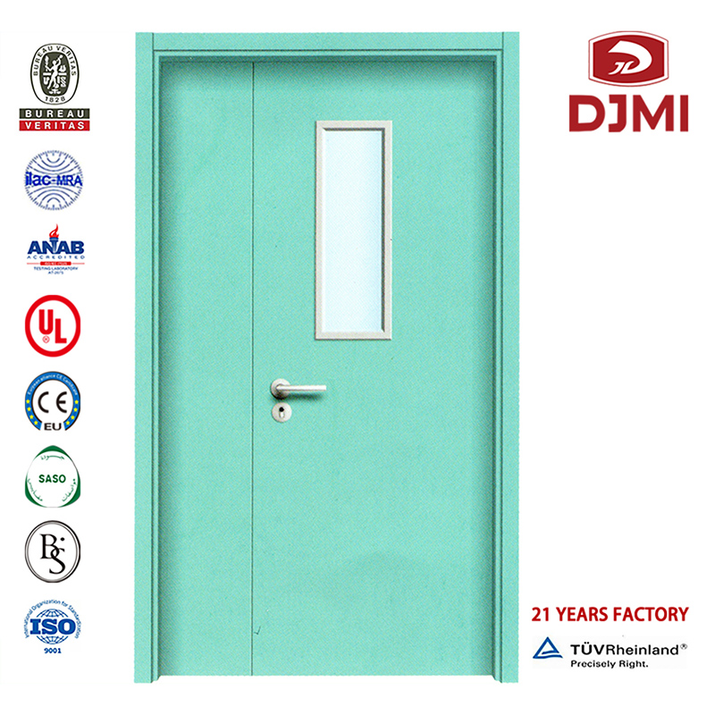 Tablero de partículas personalizado Puertas corredizas de hospital Puerta de madera laminada Hpl Nueva configuración Diseño de tablero sólido Inodoro de hospital Puerta de madera interior impermeable Fábrica china Diseño de tablero...