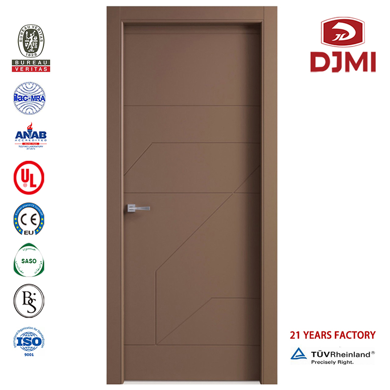 Entrada Interior de madera Puerta de madera con vidrio Nuevas configuraciones Puertas para habitación de hospital Puerta de madera impermeable Diseños laminados de fábrica china Panel de madera maciza Puerta de madera al ras Diseño d...