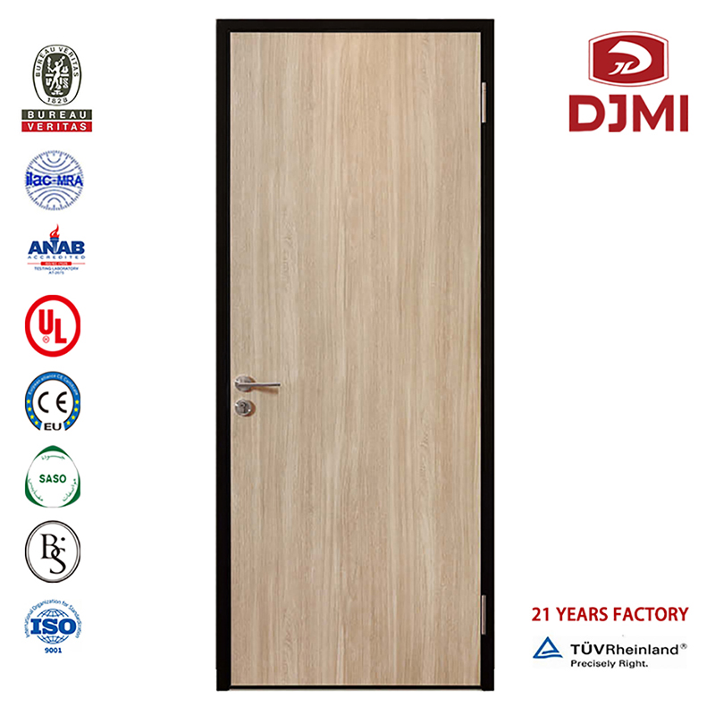 Fábrica china Nuevo diseño de madera para el interior del dormitorio Puerta de madera Puertas personalizadas baratas Puerta de hotel decorativa Hpl de alta calidad para proyecto Precio de melamina Hospital de madera de lujo barato y au...
