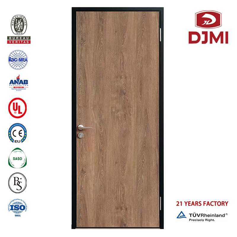 Nueva configuración Madera revestida de PVC Tamaño estándar Puerta de entrada comercial Fábrica china Nuevo diseño Madera para el interior del dormitorio Puerta de madera Puertas personalizadas baratas Puerta de hotel decorativa de ...