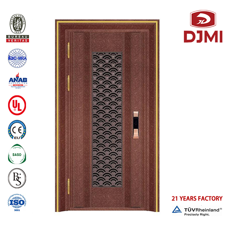 Puerta de acero inoxidable Personalizada Piel sin terminar especial Panel a prueba de agua Puerta para la venta Apartamento exterior de diseño moderno Puerta de acero inoxidable de color Nueva configuración Diseño de molde Piel de met...