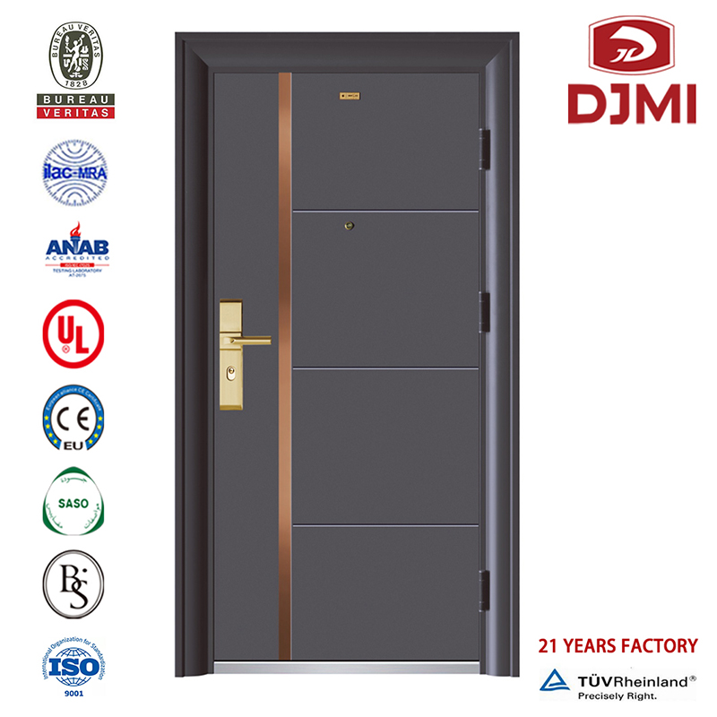 Venta caliente Pantalla de malla Marco de metal Puertas de acero Nuevo borde Puerta de seguridad Multifuncional Moderno Listo para la seguridad Puerta exterior de acero de la casa Puerta de acero inoxidable reforzada profesional Tasa de ...
