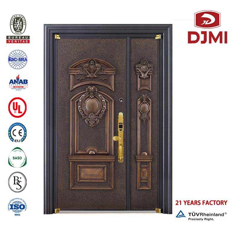 New Establishment of High Quality bronce anti - Hurt interior Steel Doors China Plant foto 's